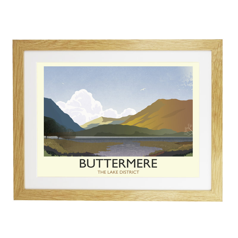 Rick Smith - Print, 33.5cm H x 43.5cm W x 2.2cm D, Oak
