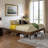 Quill Bed Frame, Mid-Century Modern Solid Wood-995291756-987535376