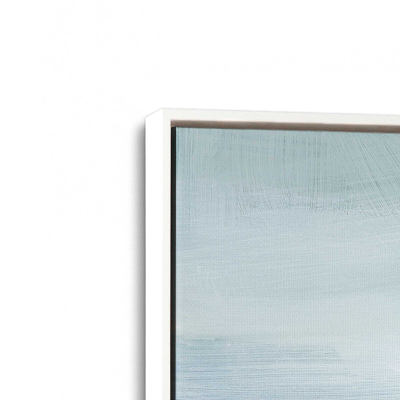 Impression sur toile dans un cadre, H 24,75 po x l 36,75 po, Blanc opaque