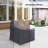 Outdoor Rattan Swivel Outdoor Chair Patio Cover