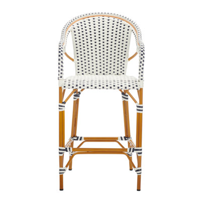 Popplewell 46.5'' Aluminum Outdoor Bar Stool