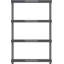 35.4'' W Plastic Shelving Unit