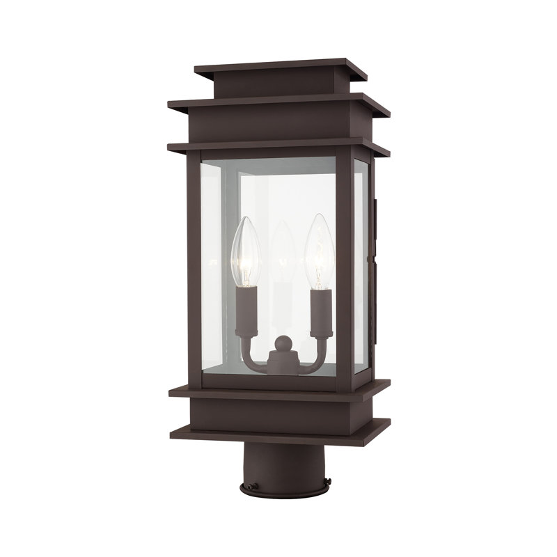 Tête de lanterne câblée à 2 lumières Cortana, 16,75 po, Bronze