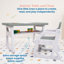 Bureau et chaise pour tout-petits ECR4Kids, meubles pour enfants-105539218