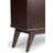 Draper 32"W Solid Wood Mid-Century Modern Low Storage Cabinet with Tapered Legs-573259291