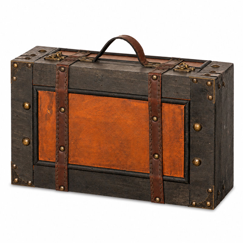 Coffre à bagages Doe, 4.5" H x 15" lx 8.5" P