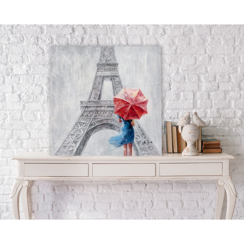 Antwi Parisian Grace sur toile, H 12 po x l 12 po x P 1 po