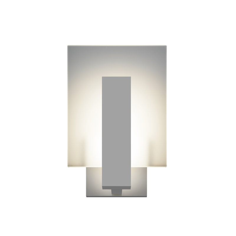 Inside-Out LED Flushed Mount, Textured Gray