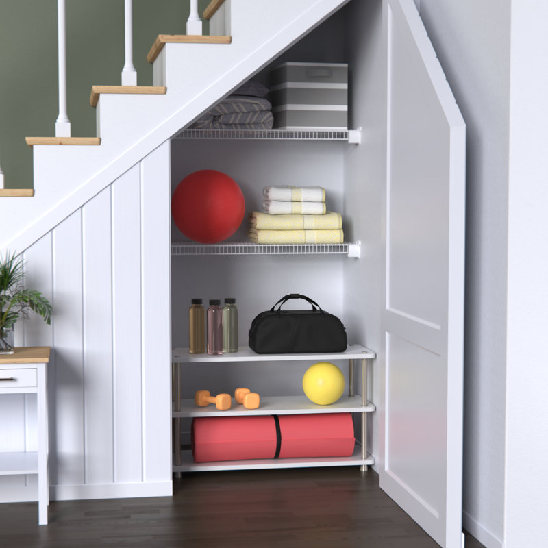 3-Tier Shoe Shelf Organizer, White