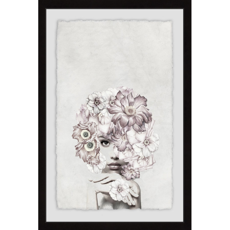 Through the Bouquet 1 Piece Single Picture Frame Wall Art, 30 cm H x 20 cm W x 4 cm D