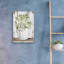 «White Floral Dreams» par Cindy Jacobs, art mural en verre acrylique-1875174135