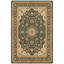 Tapis Hartley traditionnel avec médaillon délavé, style persan, or, vert, crème, ivoire, lavable à la machine, antidérapant, à poils courts, pour l'intérieur et l'extérieur, adapté aux animaux domestiques, idéal pour le salon, la chambre, la salle à manger, l'entrée, le couloir ou le bureau.-1910427632