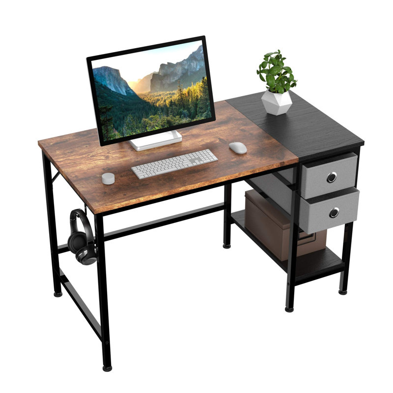 Drumraw Metal Base Writing Desk