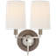 Thomas O'Brien Elkins Double Sconce-51180731-51202410-89355585