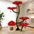 Simple and Creative Red Cat Climbing Frame