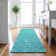 Premium Machine Washable Cerrito AMF514 Teal Rug