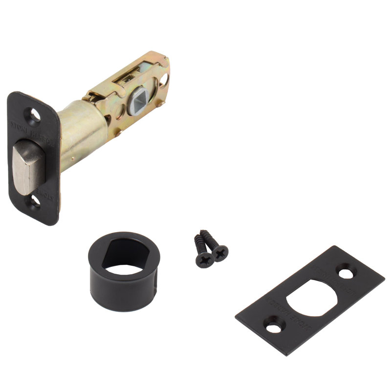 Loquet intérieur 6-Way Square Drive - noir mat, Noir mat