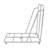 47.49X47.2X25.2” Steel Rolling Cart