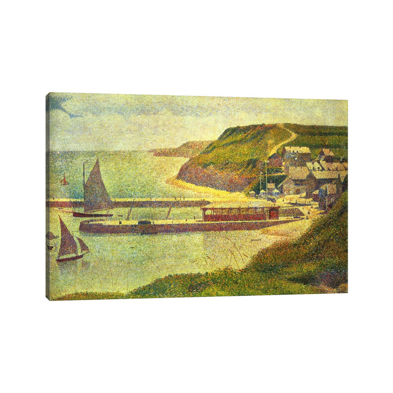 Port-en-Bessin 1888 - Wrapped Canvas Painting, 66.04 cm H x 45.72 cm W