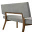 Banc de salle à manger rembourré avec dossier en bois d'hévéa et tissu Jeiren-304086080-304086087