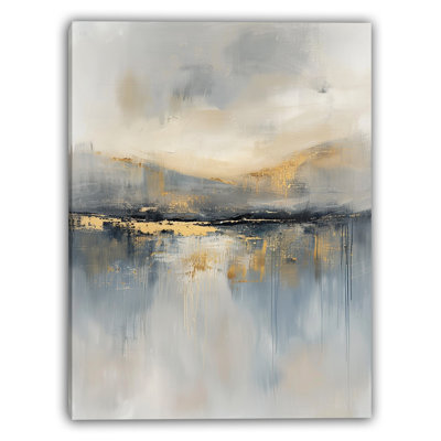 «Quiet Field», art mural sur toile tendue