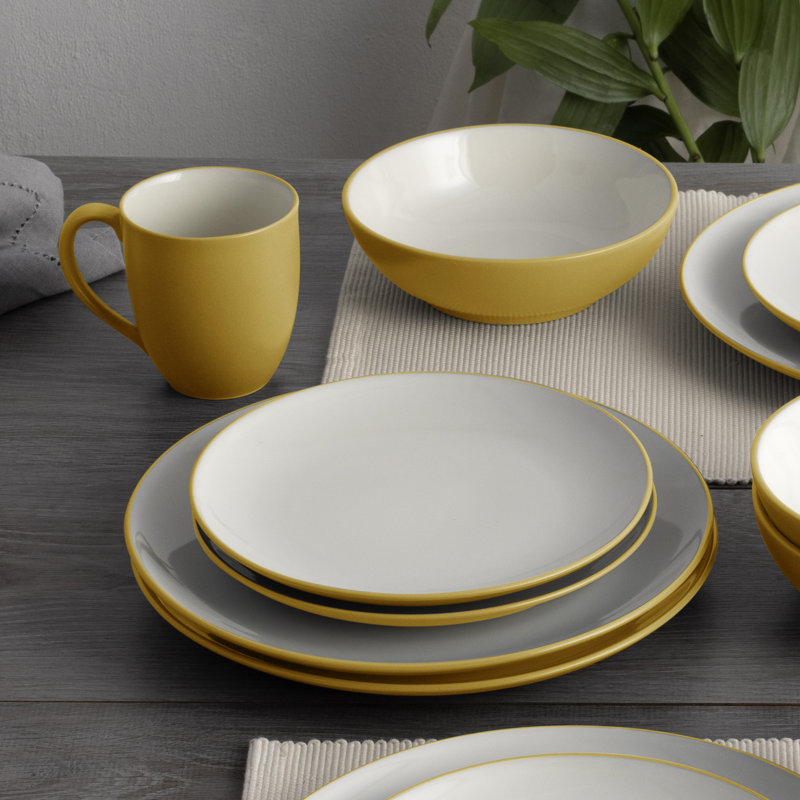 Assiettes à salade Noritake Colorwave, 8 1/4 po, Moutarde