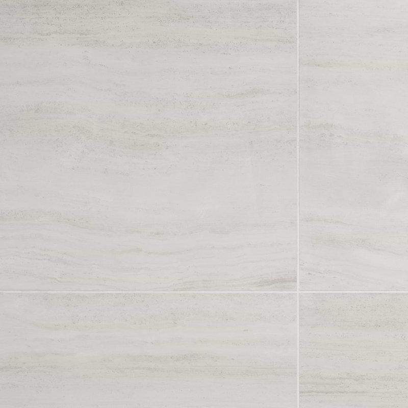 Nashville White 24X48 Matte Porcelain Tile, White Matte