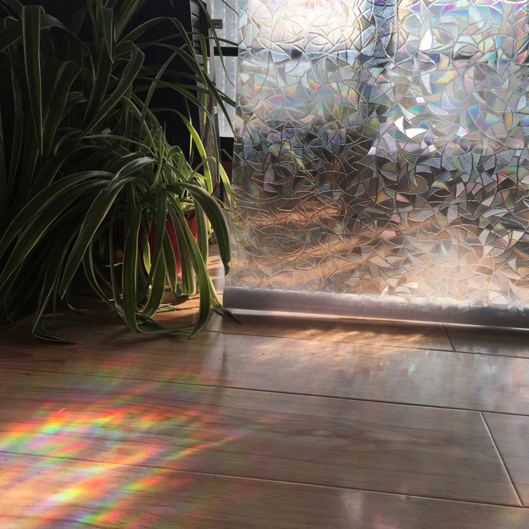 vinyl rainbow window stickers glass patch