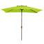 Parasol de marché rectangulaire inclinable 10 pi x 6 pi 5 po Le-1099585365