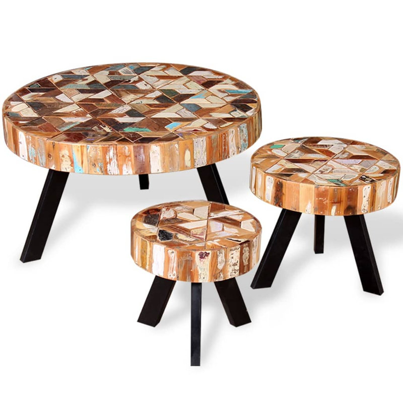 Larochette Solid Wood Four Leg Coffee Table