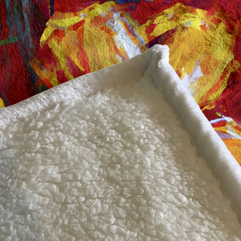 Throw Blanket, 51" W x 60" L