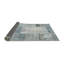 Tapis contemporain gris / bleu-1883401534
