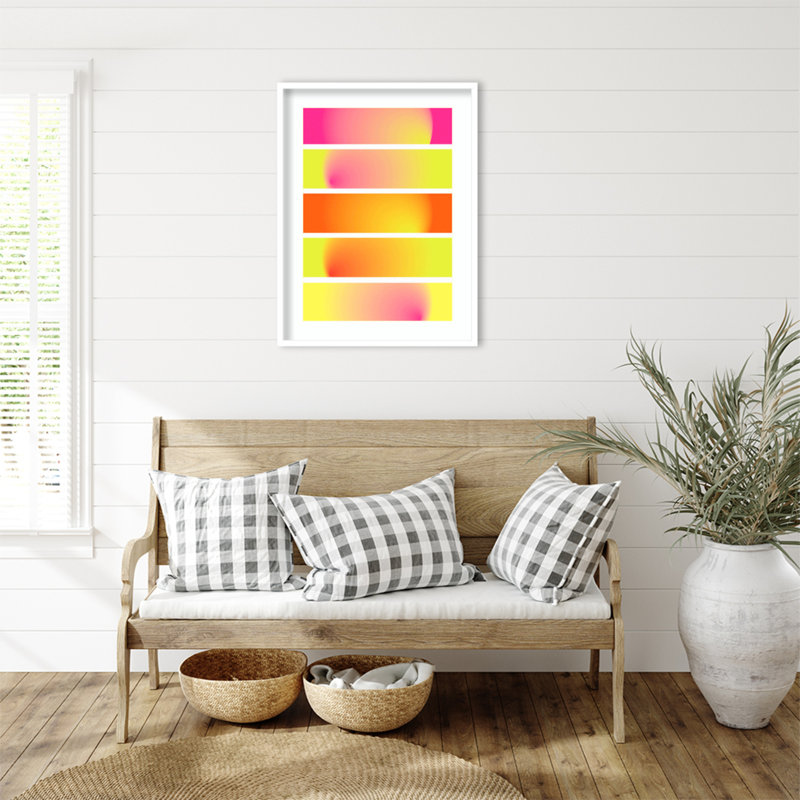 «One Way», impression encadrée sur papier par Valeria Castillo, Cadre blanc, H 33 po x l 25 po