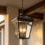 Lanterne suspendue d'extérieur à 3 lumières H 15,75 po Manwe-229694055