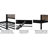 Twin Over Full Bunk Bed With Trundle, Metal Frame For Small Bedrooms, Features, Space - Saving, No Box Spring, Strong Support, Quick Setup Process Ideal Spaces, Construction, Guardrail, 2 Ladders,