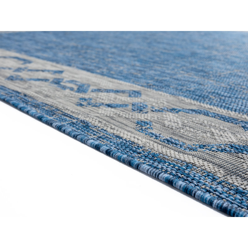 Tapis bleu Mcclinton, Rectangle 5 pi 3 po x 7 pi 6 po