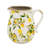 Ileah Ceramic Pitcher Vase with Lemon Motif -1316001932