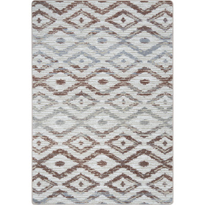Tapis terre cuite Diamond Oasis