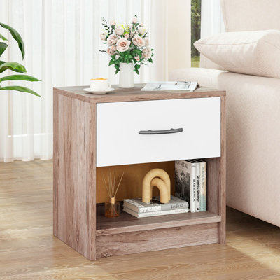 38cm W Particle Board Bedside Table