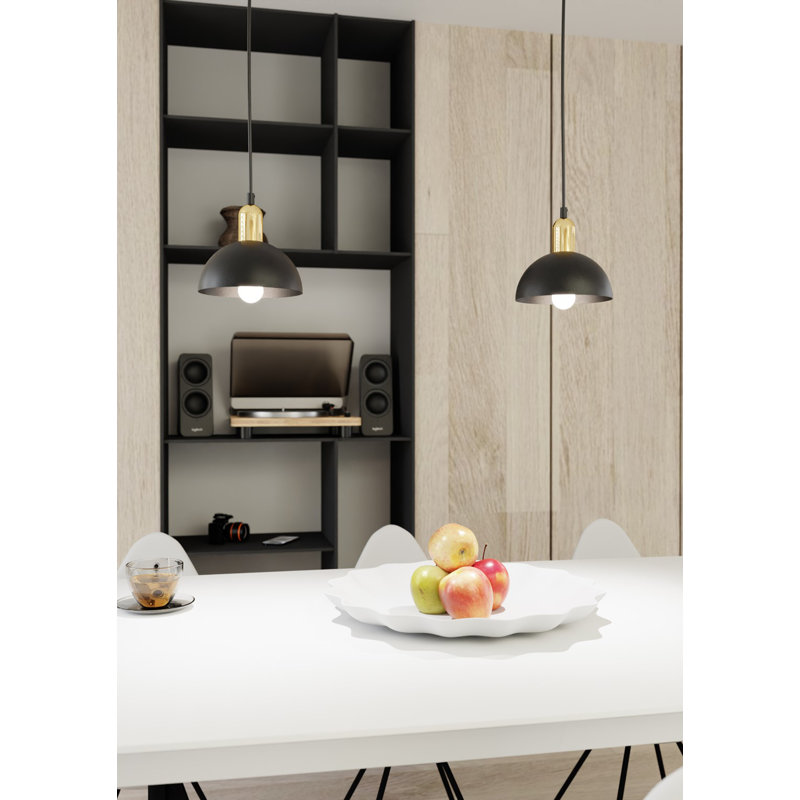 Audraya 1 - Light Pendant, Matte Black