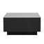 Table basse carrée ultrabrillante carrée avec 16 lumières DEL colorées, table centrale moderne et table basse-966963026