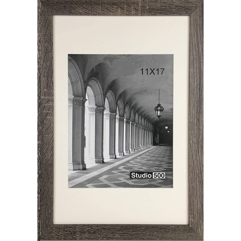 Cadre photo The Great Frontier, Gris, 17 po x 11 po