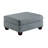 Modular Sectional 6Pc Set Living Room Furniture L-Sectional Linen Like Fabric 2X Corner Wedge 2X Armless Chairs And 2X Ottomans-2091097355