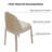 Simple modern rectangle dining table set-106805668