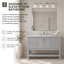 Ensemble de meuble-lavabo simple 48 po Bonsai-1438372757