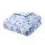 Édredon pour lit double / grand avec rayures florales, rembourrage, 2 taies décoratives, coussins décoratifs, rayures textiles, rembourrage, textile, lavable à la machine