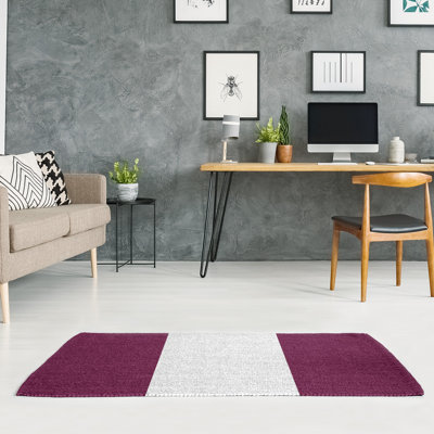 Tapis de zone rose