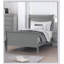Pieds de lit en bois gris de style traîneau 1pc Louis Phillipe-1460964357-1460964355