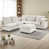 Tissu beige