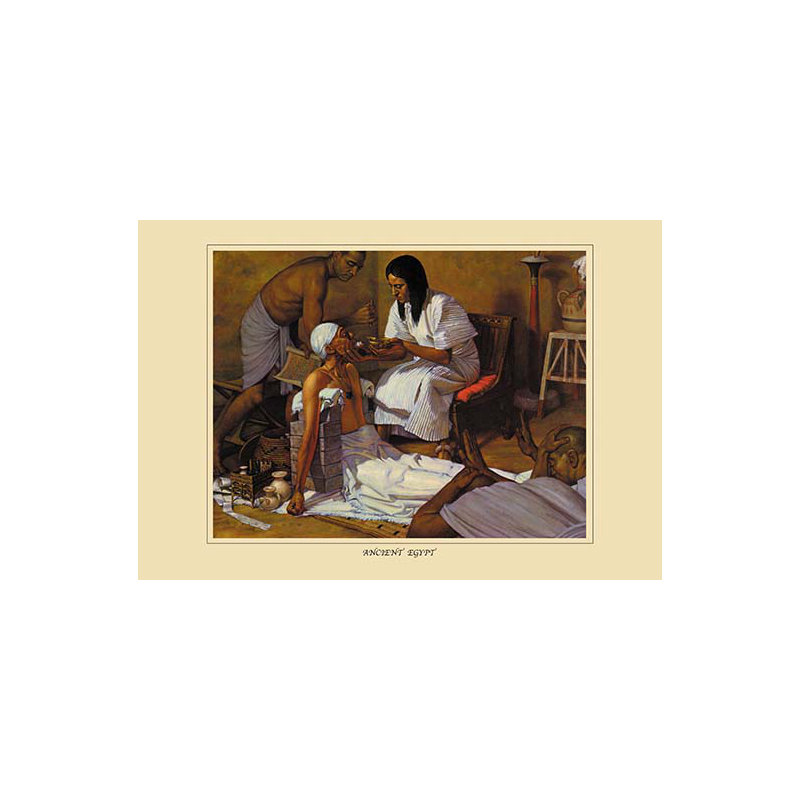 « antique égyptienne » par robert thom, impression